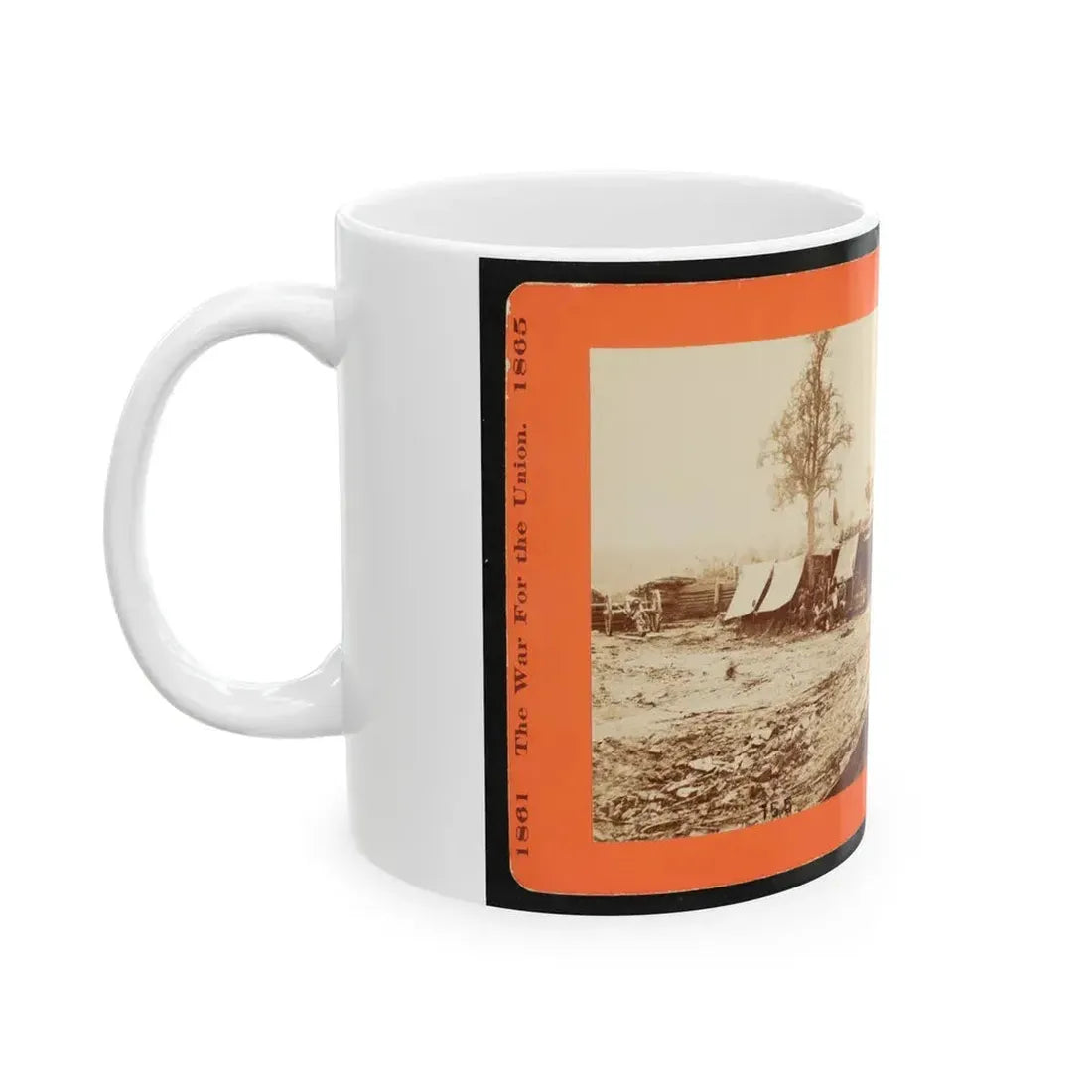 A Confederate Redoubt (U.S. Civil War) White Coffee Mug - Go Mug Yourself