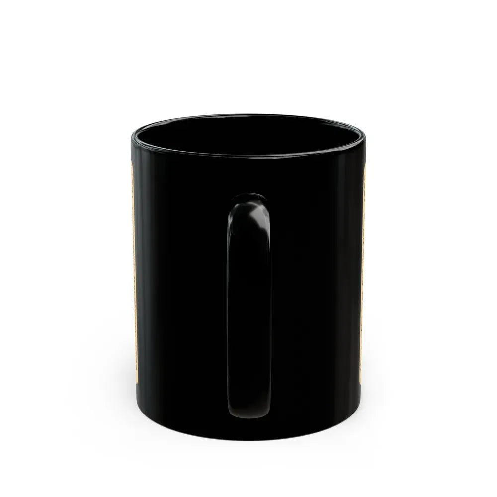 A Crippled Locomotive In Richmond (U.S. Civil War) Black Coffee Mug - Go Mug Yourself