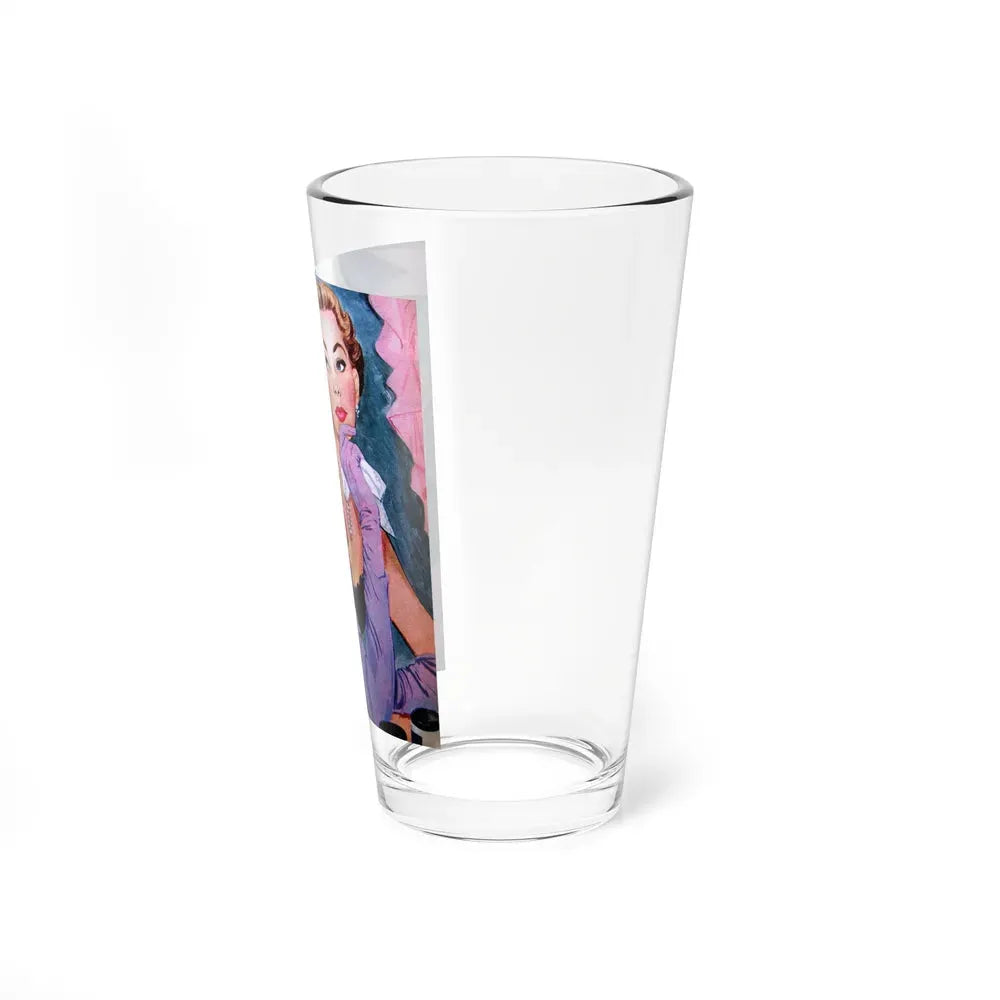 A Cure for Love, Woman's Own, February 21, 1952 (Magazine Illustration) Pint Glass 16oz - Go Mug Yourself