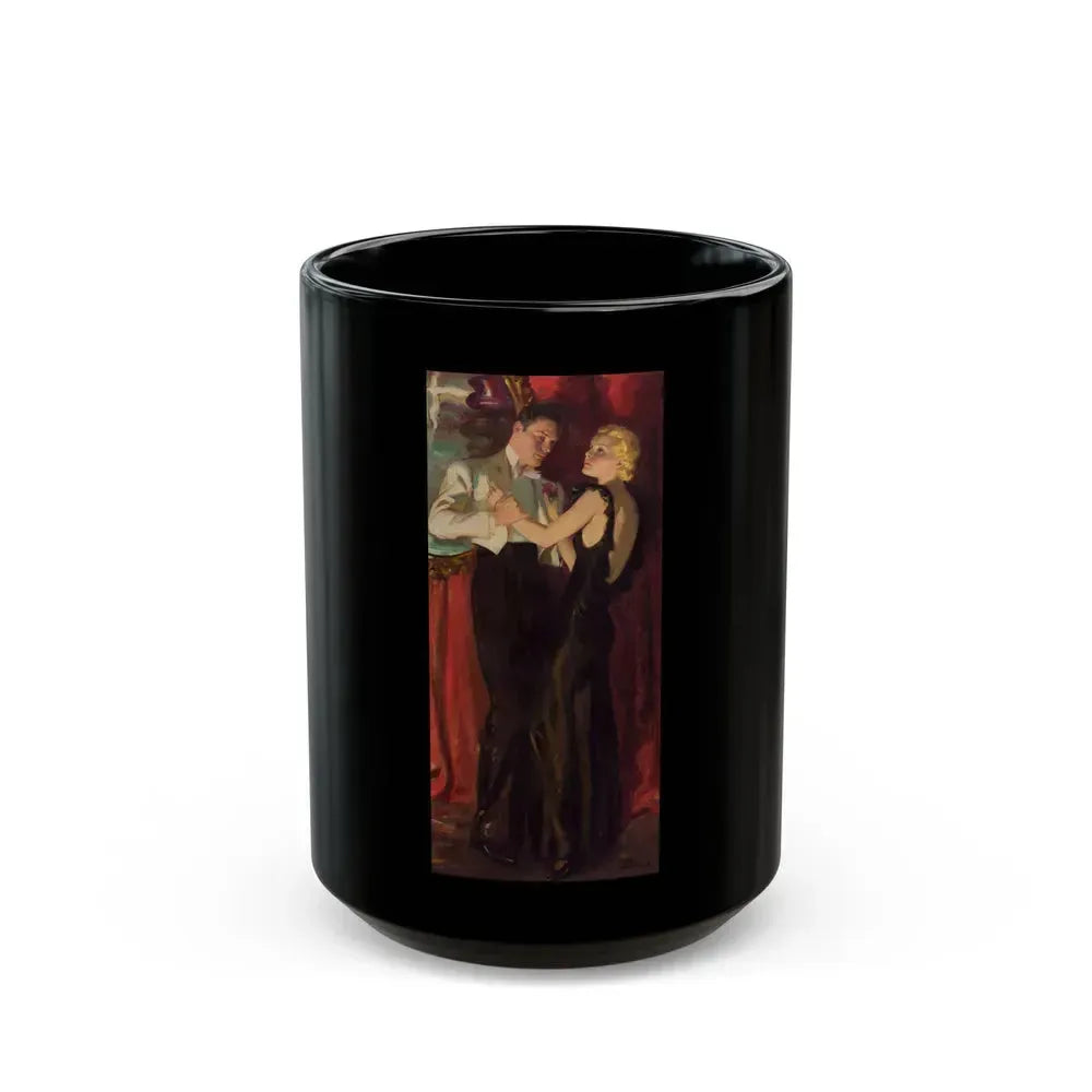 A Dancing Couple - Black Coffee Mug 15oz - Go Mug Yourself