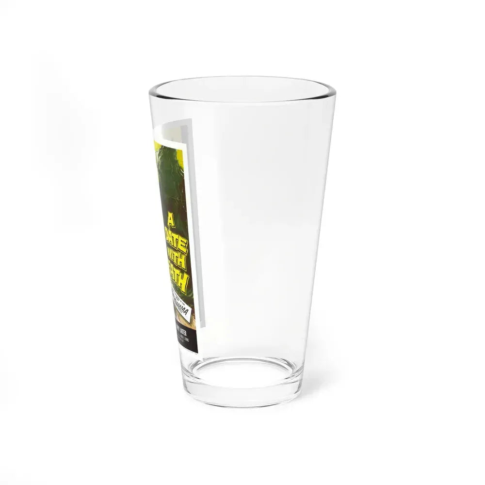 A DATE WITH DEATH 1959 Movie Poster - Pint Glass 16oz - Go Mug Yourself