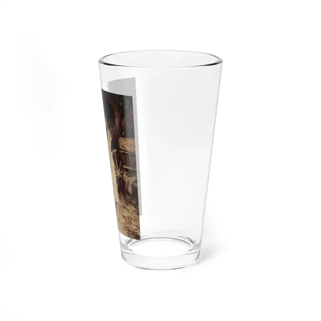 A Daughter's Rescue, The Saturday Evening Post story illustration, July 12, 1919 (Magazine Illustration) Pint Glass 16oz - Go Mug Yourself