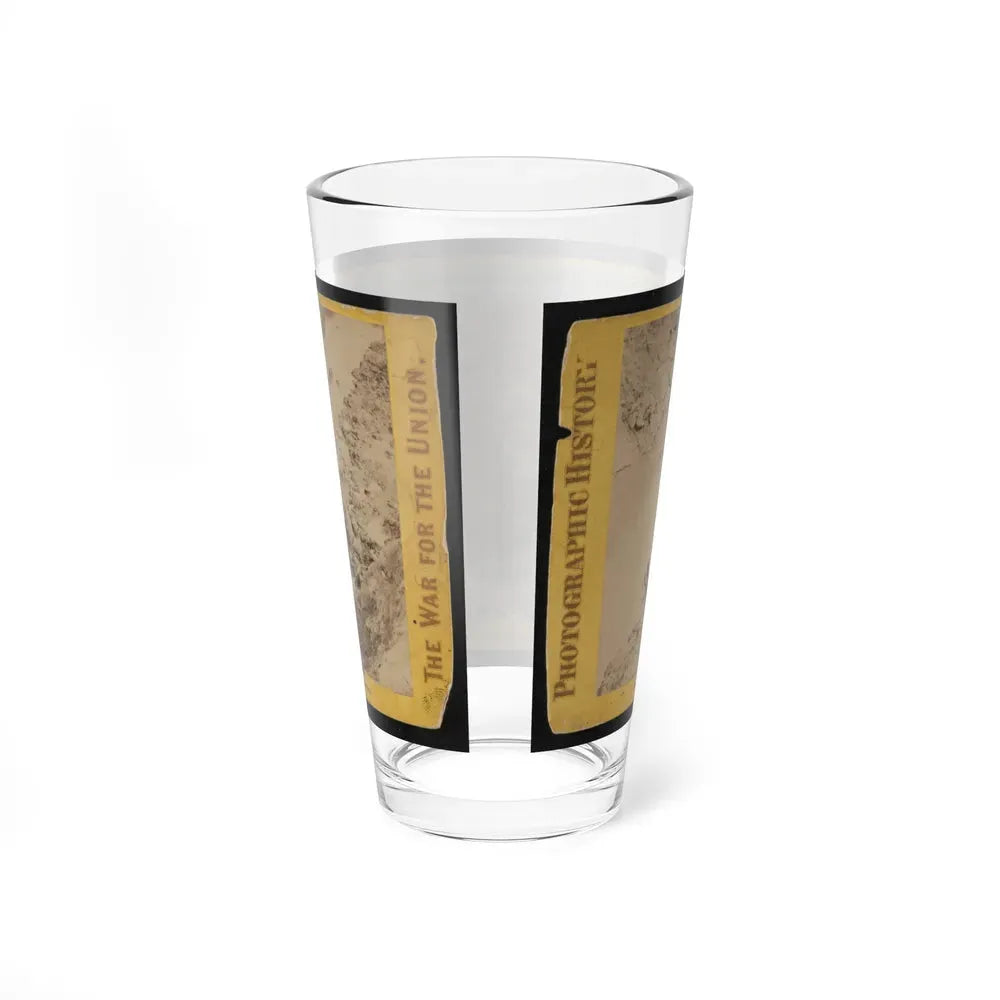 A Dead Rebel Soldier, As He Lay In The Trenches Of Fort Hell 001 (U.S. Civil War) Pint Glass 16oz - Go Mug Yourself