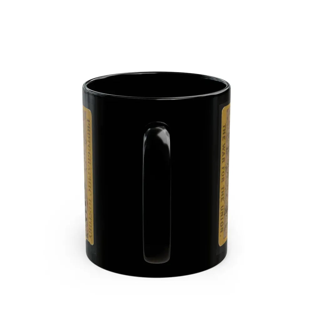 A Dead Rebel Soldier, As He Lay In The Trenches Of Fort Mahone, Called By The Soldiers Fort Damnation (U.S. Civil War) Black Coffee Mug - Go Mug Yourself