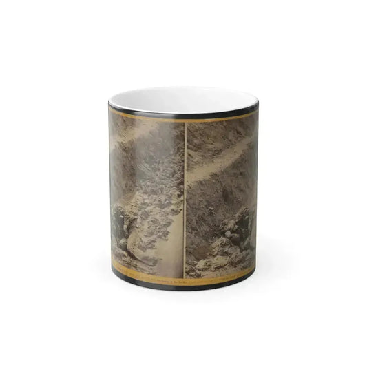 A Dead Rebel Soldier, as He Lay in the Trenches of Fort Mahone, Called by the Soldiers,  Fort Damnation  ... (U.S. Civil War) Color Changing Coffee Mug 11oz Default Title - Go Mug Yourself