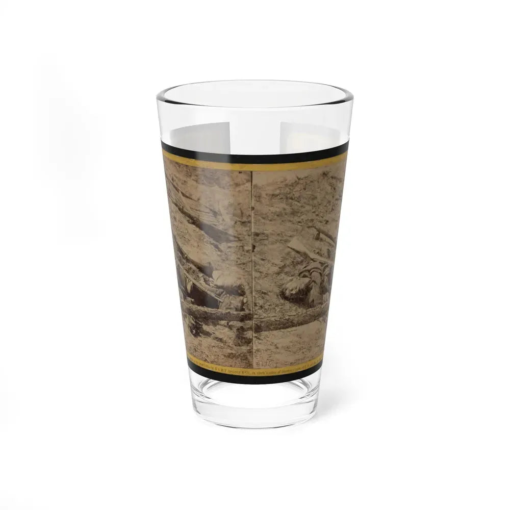 A Dead Rebel Soldier, As He Lay In The Trenches Of Fort Mahone, Called By The Soldiers Fort Damnation (U.S. Civil War) Pint Glass 16oz 16oz - Go Mug Yourself