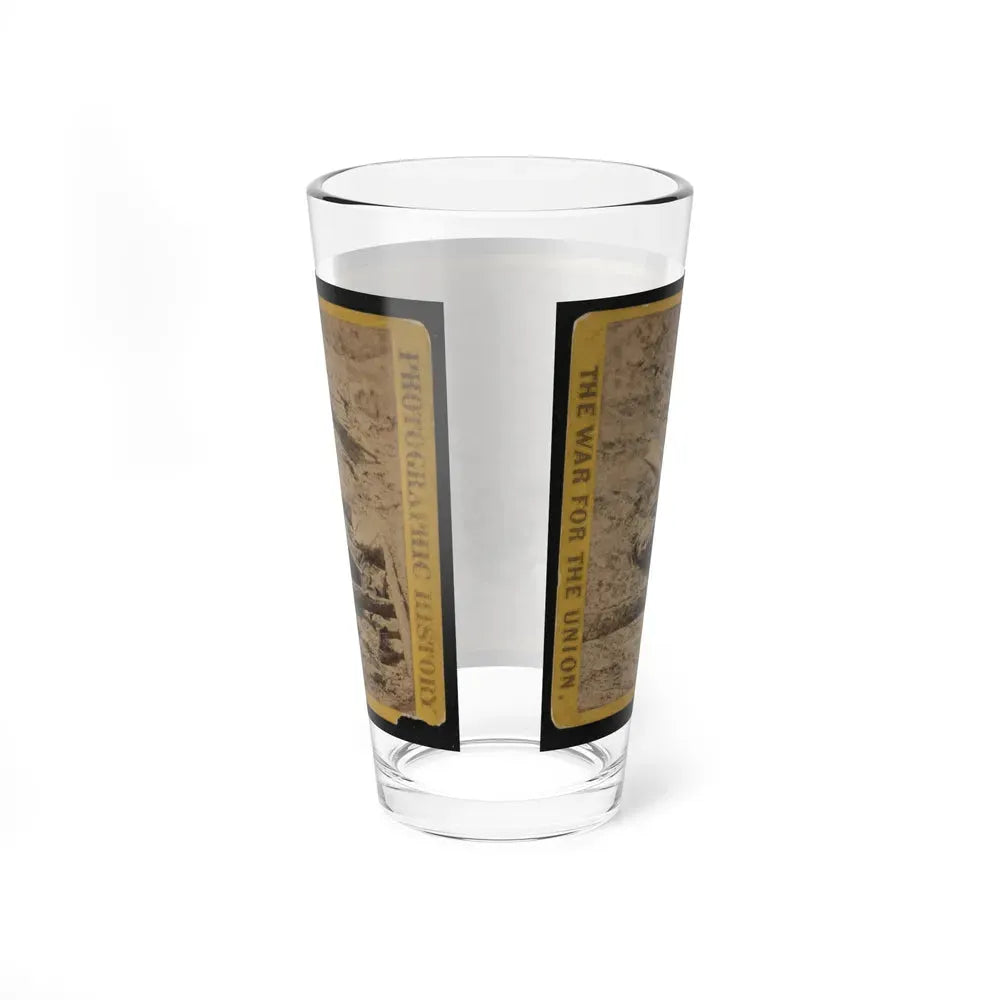 A Dead Rebel Soldier, As He Lay In The Trenches Of Fort Mahone, Called By The Soldiers Fort Damnation (U.S. Civil War) Pint Glass 16oz - Go Mug Yourself