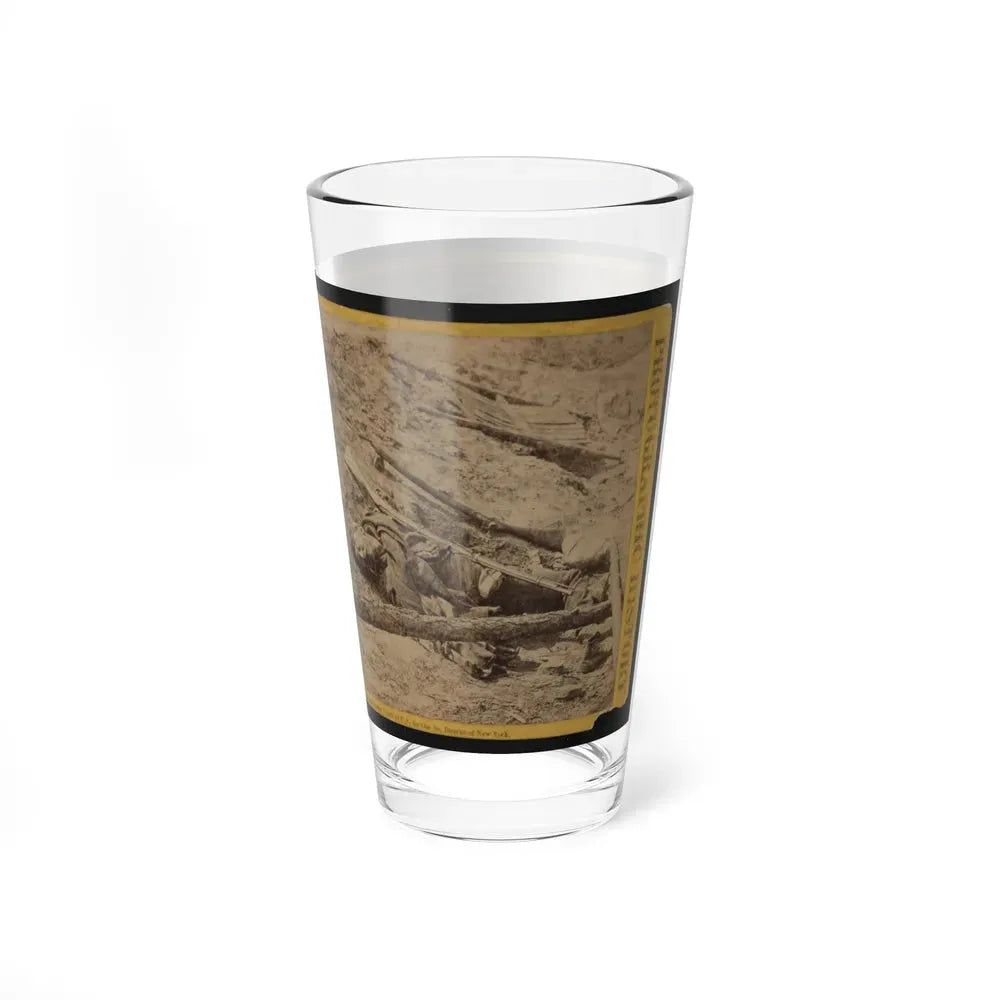 A Dead Rebel Soldier, As He Lay In The Trenches Of Fort Mahone, Called By The Soldiers Fort Damnation (U.S. Civil War) Pint Glass 16oz - Go Mug Yourself
