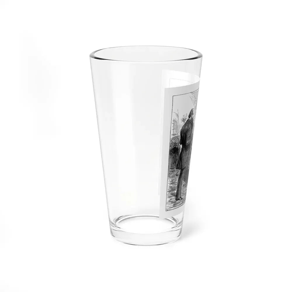 A Diamond In The Rough by Alice O'Hanlon, Cassell's Family Magazine 1885 (2) (Magazine Illustration) Pint Glass 16oz - Go Mug Yourself