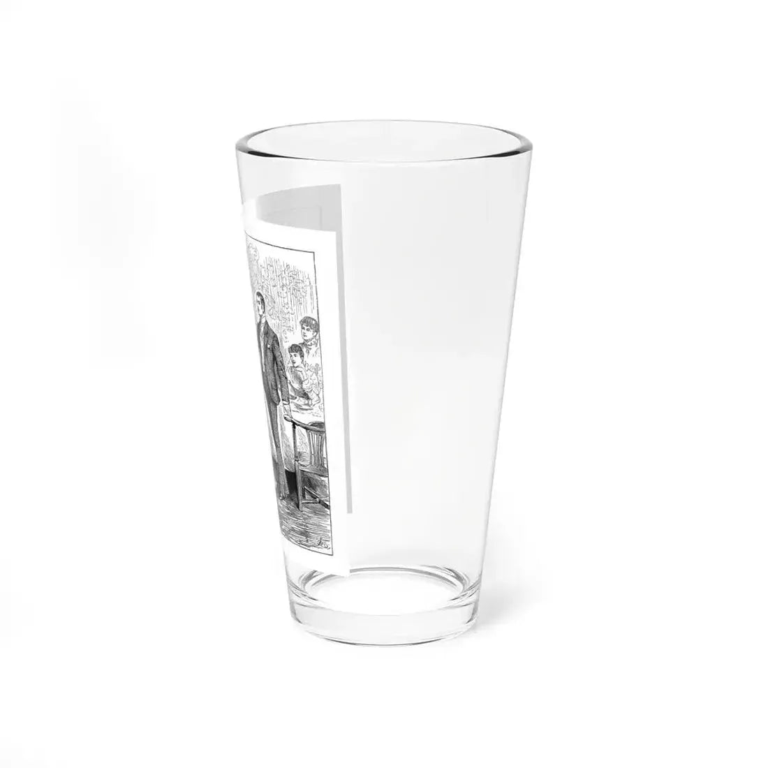 A Diamond In The Rough by Alice O'Hanlon, Cassell's Family Magazine 1885 (2) (Magazine Illustration) Pint Glass 16oz - Go Mug Yourself