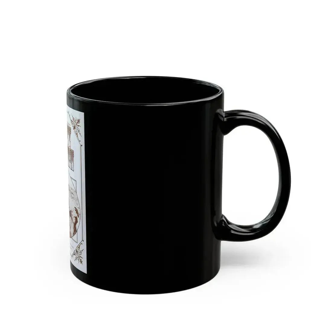 A DIRTY WESTERN 1975 Movie Poster - Black Coffee Mug - Go Mug Yourself