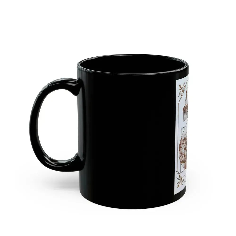 A DIRTY WESTERN 1975 Movie Poster - Black Coffee Mug - Go Mug Yourself