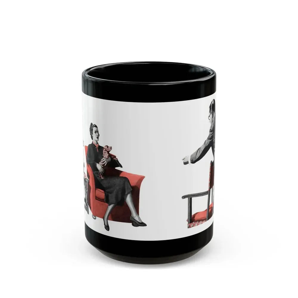 A Dog Has His Day, The American Magazine, July 1936 - Black Coffee Mug 15oz - Go Mug Yourself