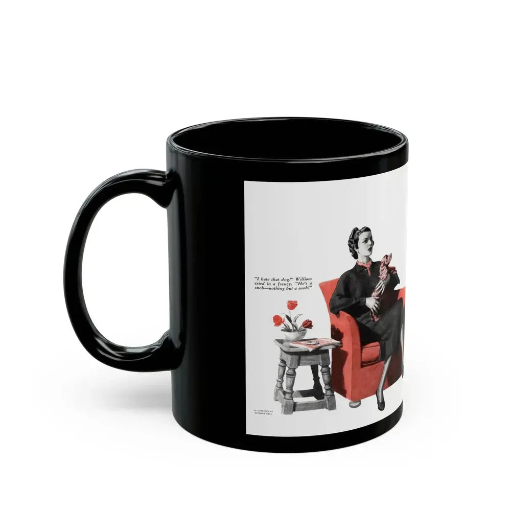 A Dog Has His Day, The American Magazine, July 1936 - Black Coffee Mug - Go Mug Yourself