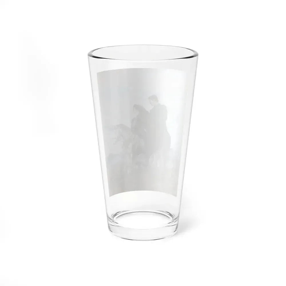 A Falcon For A Queen by Catherine Gaskin, Woman magazine, 1972 (Magazine Illustration) Pint Glass 16oz - Go Mug Yourself