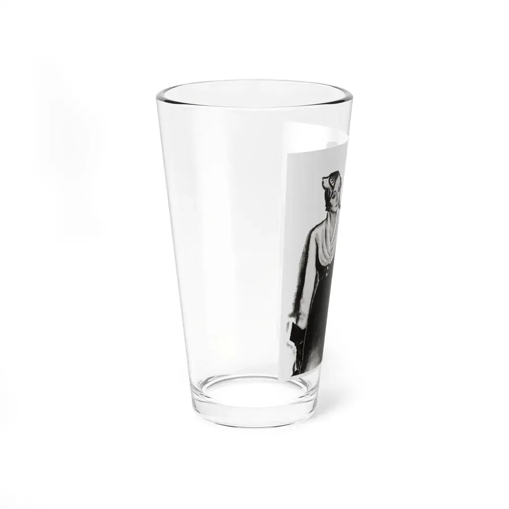 A Family Alliance (1), The Delineator, October 1932 (Magazine Illustration) Pint Glass 16oz - Go Mug Yourself