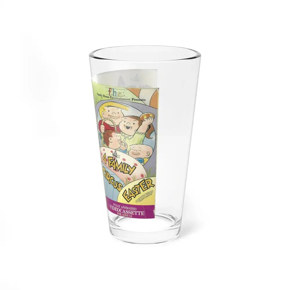 A FAMILY CIRCUS EASTER (VHS COVER) Pint Glass 16oz - Go Mug Yourself