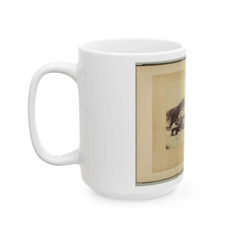 A Fancy Group, In Front Of Petersburg (U.S. Civil War) White Coffee Mug - Go Mug Yourself