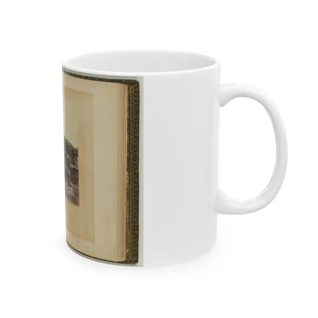 A Fancy Group, In Front Of Petersburg (U.S. Civil War) White Coffee Mug - Go Mug Yourself