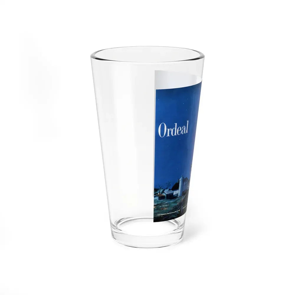 A Father's Ordeal, Redbook, November 1954 (Magazine Illustration) Pint Glass 16oz - Go Mug Yourself