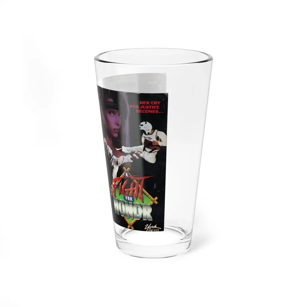 A FIGHT FOR HONOR (VHS COVER) Pint Glass 16oz - Go Mug Yourself