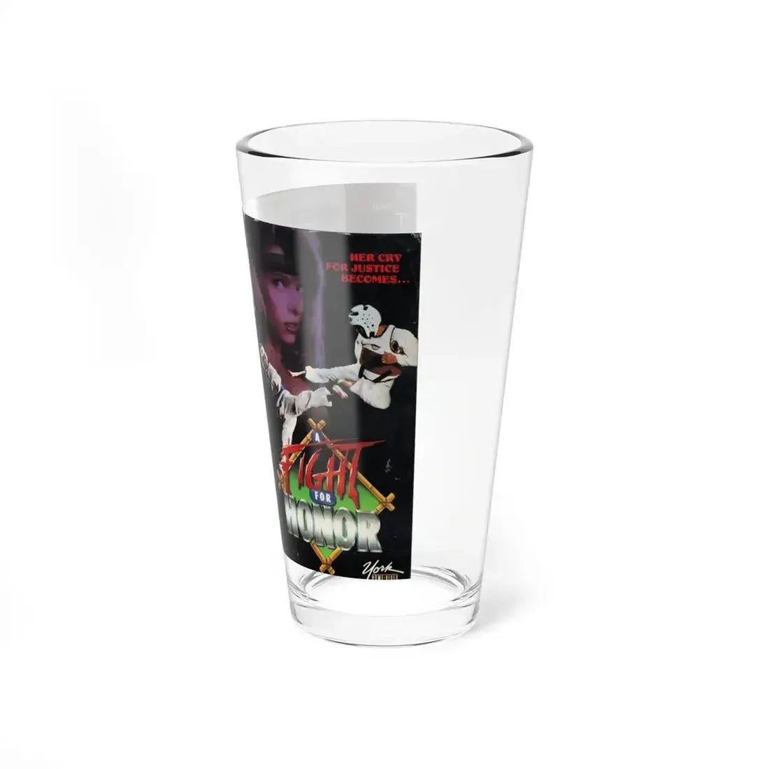 A FIGHT FOR HONOR (VHS COVER) Pint Glass 16oz - Go Mug Yourself