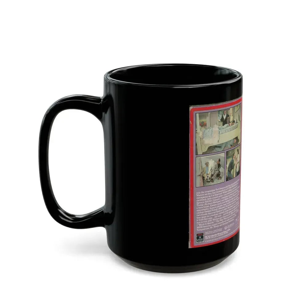 A FINE MESS (VHS COVER) - Black Coffee Mug - Go Mug Yourself
