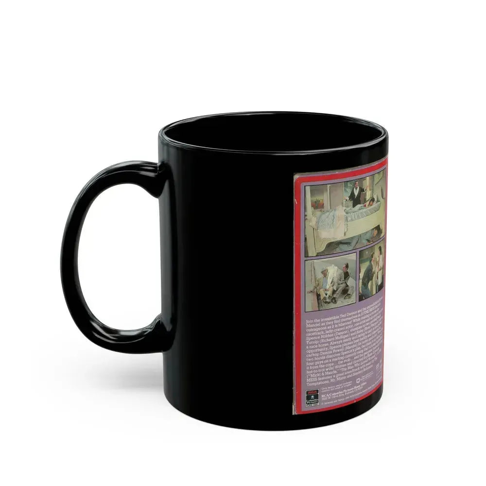A FINE MESS (VHS COVER) - Black Coffee Mug - Go Mug Yourself