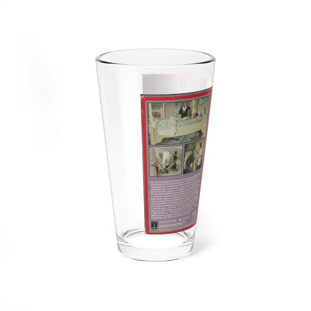 A FINE MESS (VHS COVER) Pint Glass 16oz - Go Mug Yourself