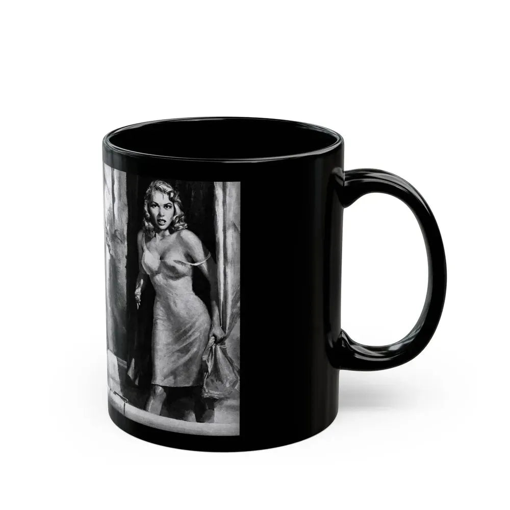 A Flesh Peddler is Dead, Stag magazine, February 1956 - Black Coffee Mug - Go Mug Yourself