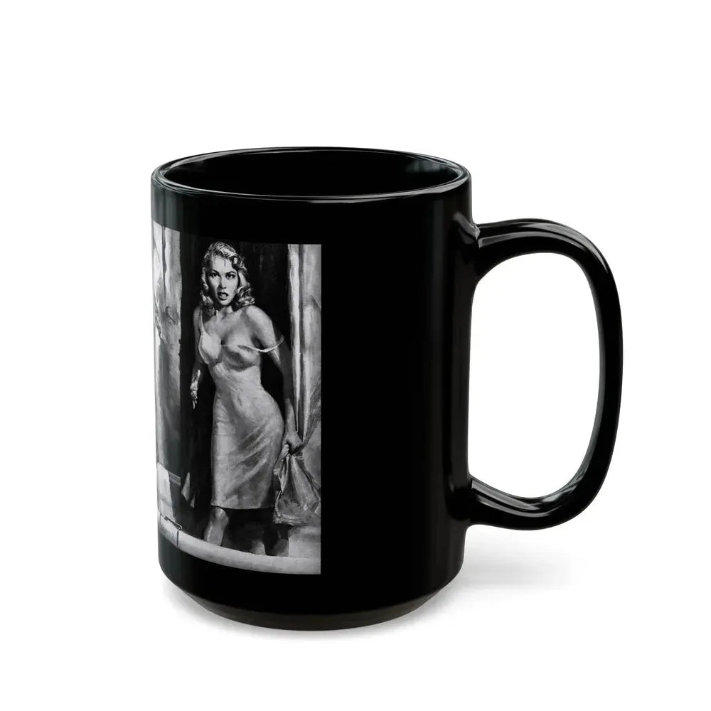 A Flesh Peddler is Dead, Stag magazine, February 1956 - Black Coffee Mug - Go Mug Yourself