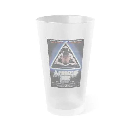 A FORCE OF ONE 1979 Movie Poster - Frosted Pint Glass 16oz 16oz Frosted - Go Mug Yourself