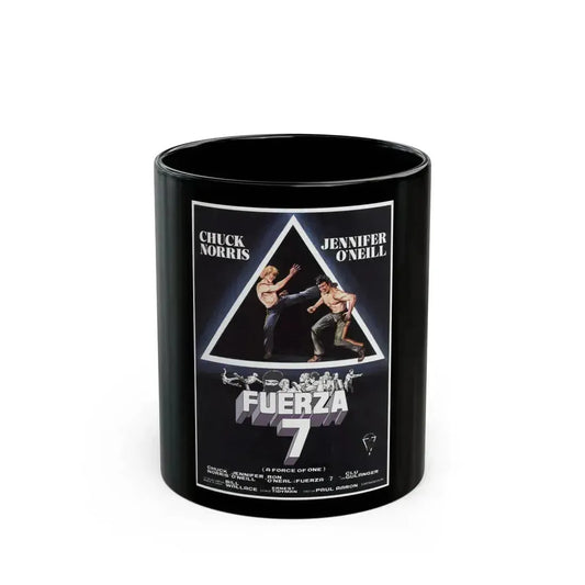 A FORCE OF ONE (ITALIAN) 1979 Movie Poster - Black Coffee Mug 11oz - Go Mug Yourself