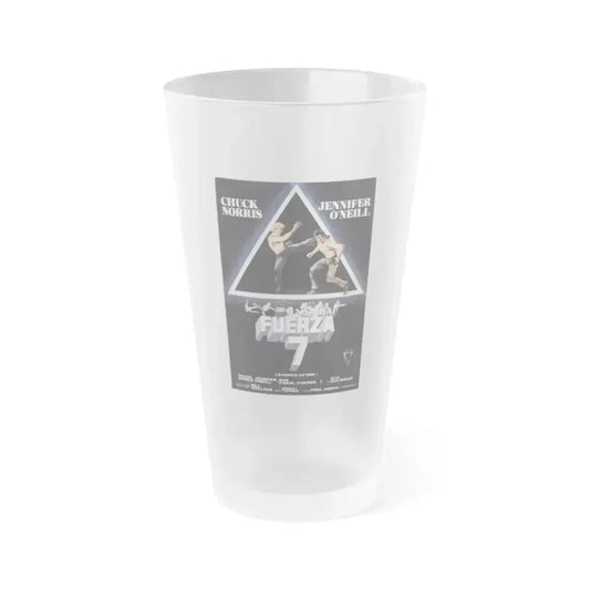 A FORCE OF ONE (ITALIAN) 1979 Movie Poster - Frosted Pint Glass 16oz 16oz Frosted - Go Mug Yourself