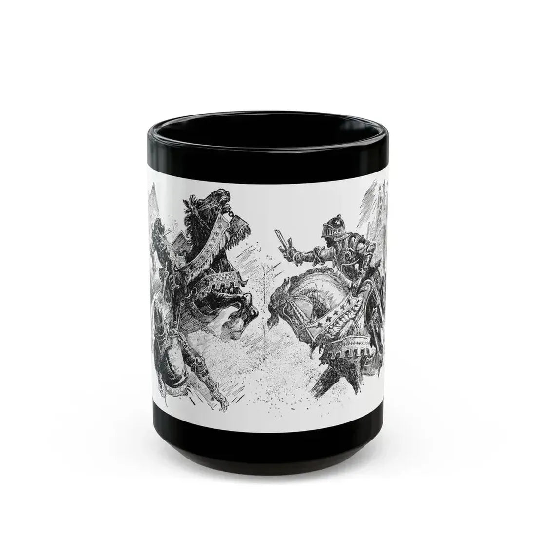 A France Forever (2), Blue Book Magazine, February 1941 - Black Coffee Mug 15oz - Go Mug Yourself