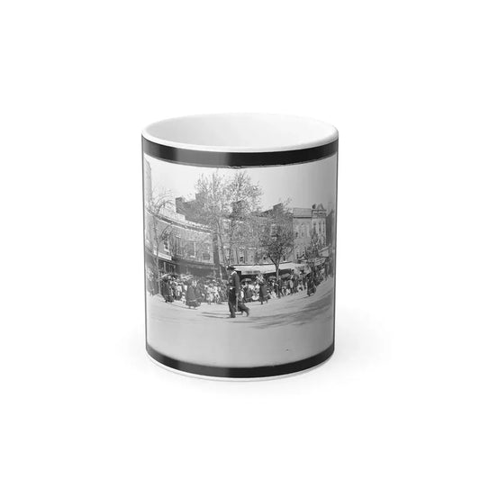 A Full Brass Band Composed of Women, Heading One of the Posts From the Dept. Of Pa. (U.S. Civil War) Color Changing Coffee Mug 11oz Default Title - Go Mug Yourself