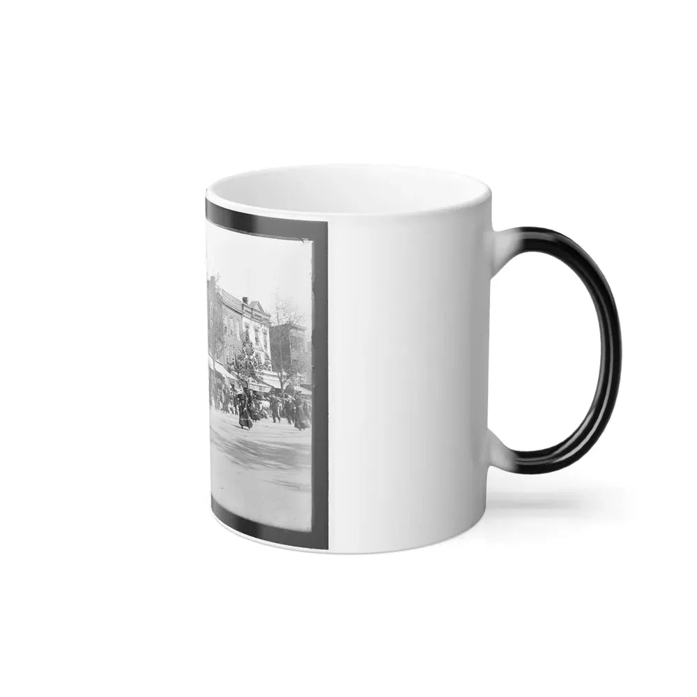A Full Brass Band Composed of Women, Heading One of the Posts From the Dept. Of Pa. (U.S. Civil War) Color Changing Coffee Mug 11oz - Go Mug Yourself