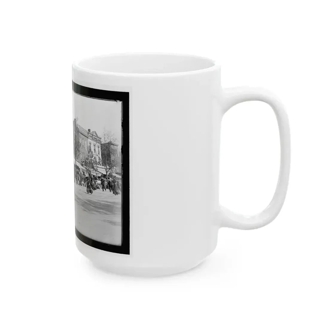 A Full Brass Band Composed Of Women, Heading One Of The Posts From The Dept. Of Pa. (U.S. Civil War) White Coffee Mug - Go Mug Yourself