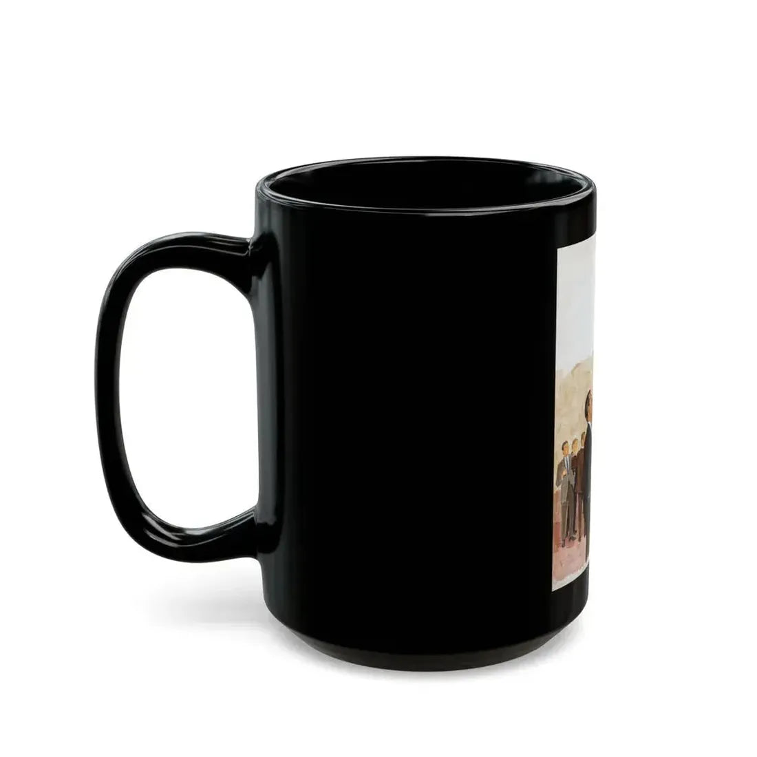 A Funny Conversation - Black Coffee Mug - Go Mug Yourself