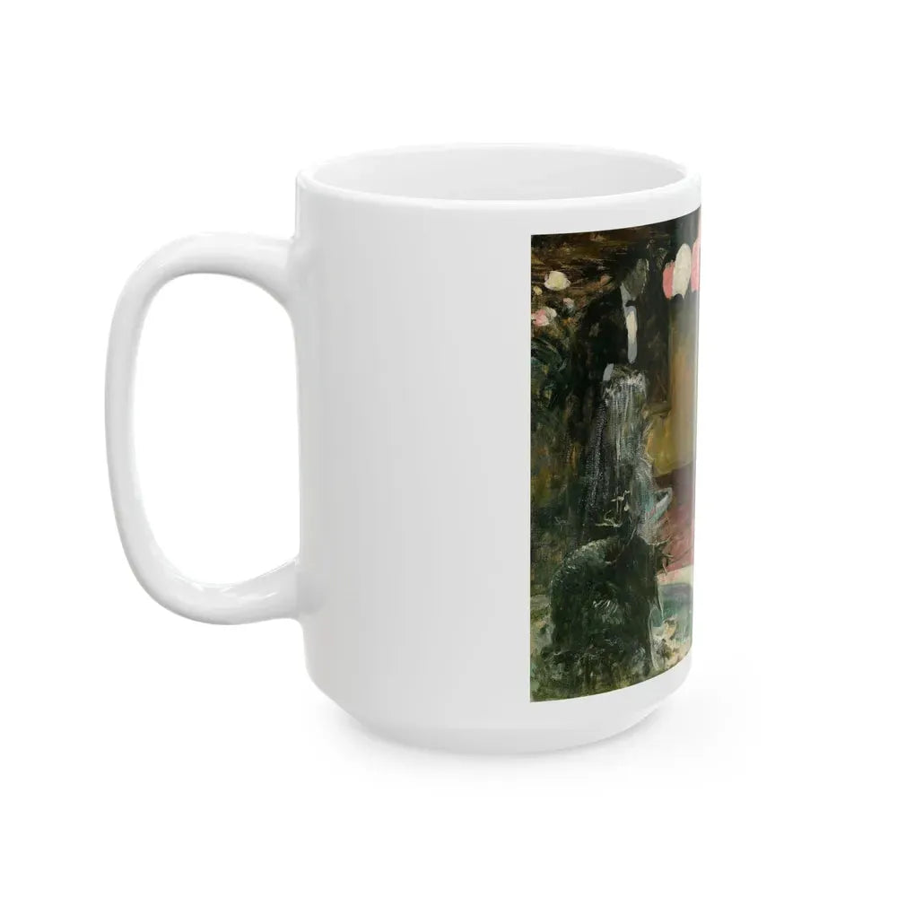 A Furbished Gentleman, Saturday Evening Post illustration, April 8, 1916 - White Coffee Mug - Go Mug Yourself