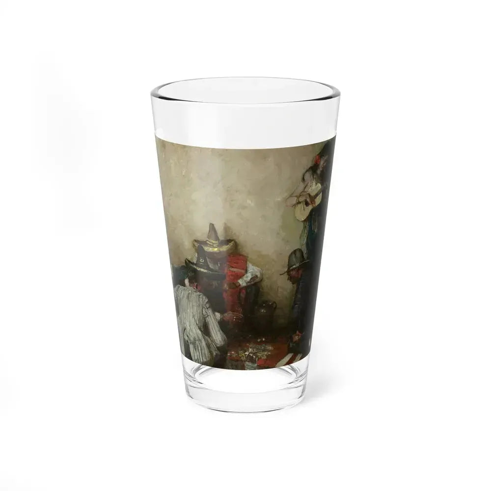 A Game of Chance, 1947 (Magazine Illustration) Pint Glass 16oz 16oz - Go Mug Yourself