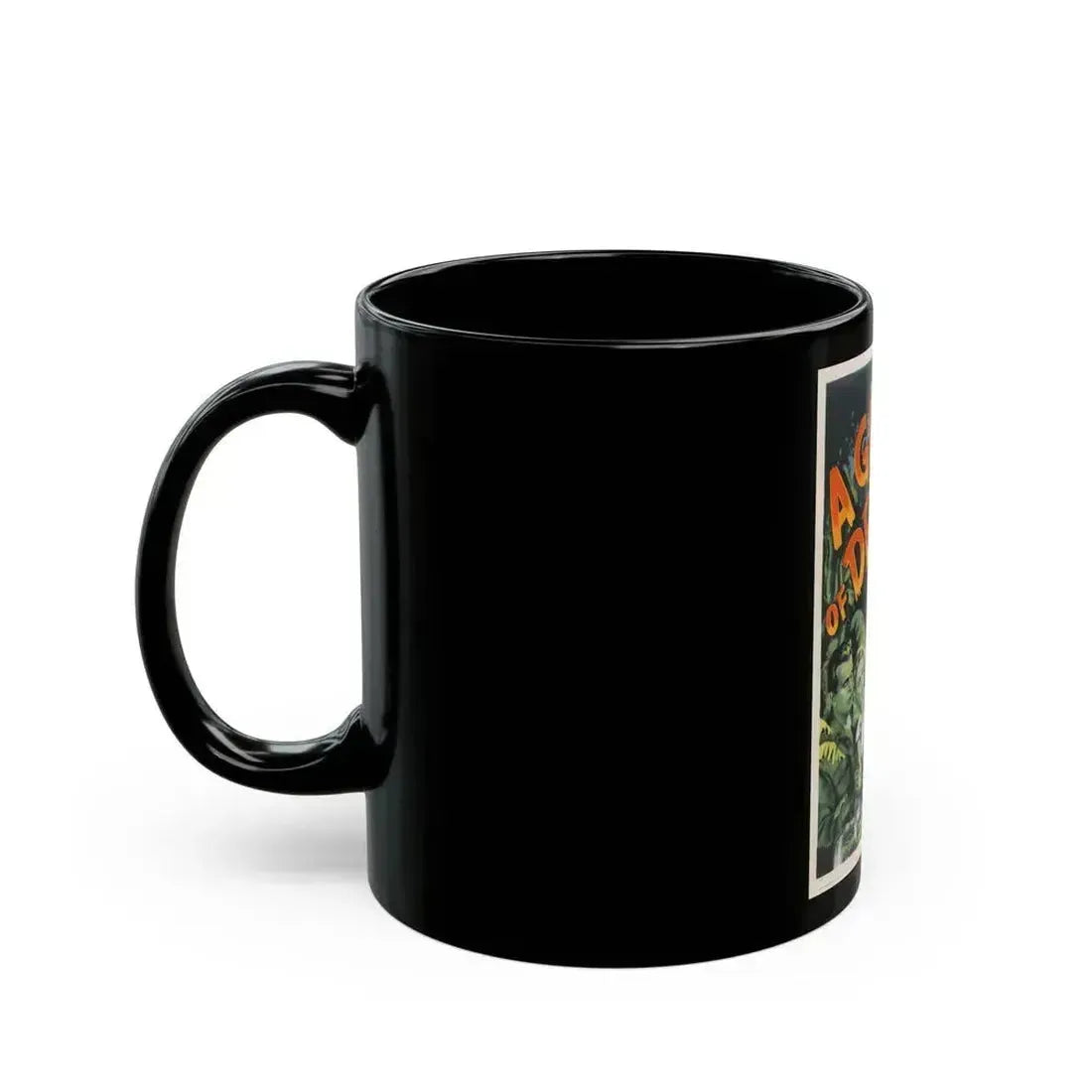 A GAME OF DEATH 1945 Movie Poster - Black Coffee Mug - Go Mug Yourself