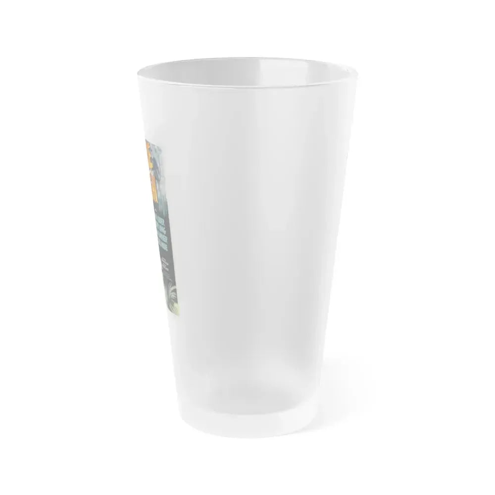 A GAME OF DEATH 1945 Movie Poster - Frosted Pint Glass 16oz - Go Mug Yourself