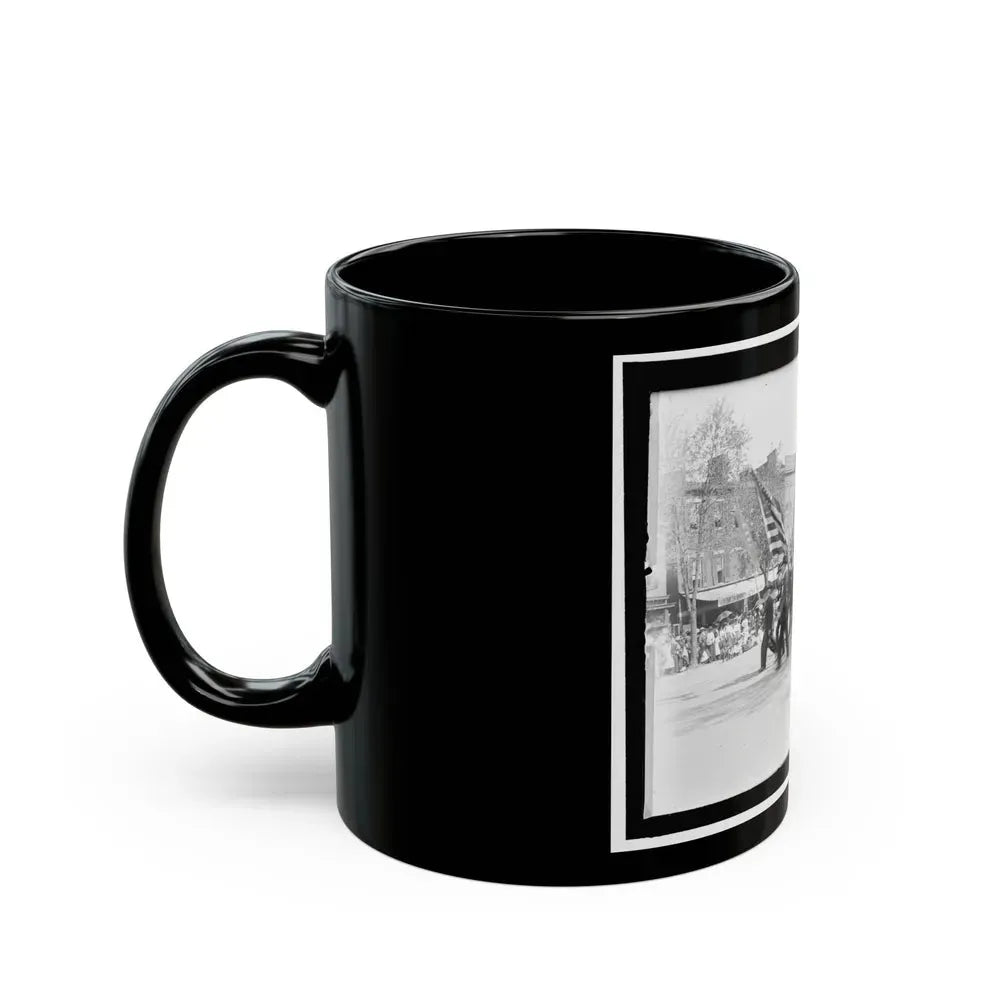A G.A.R. Post In The Great Parade (U.S. Civil War) Black Coffee Mug - Go Mug Yourself