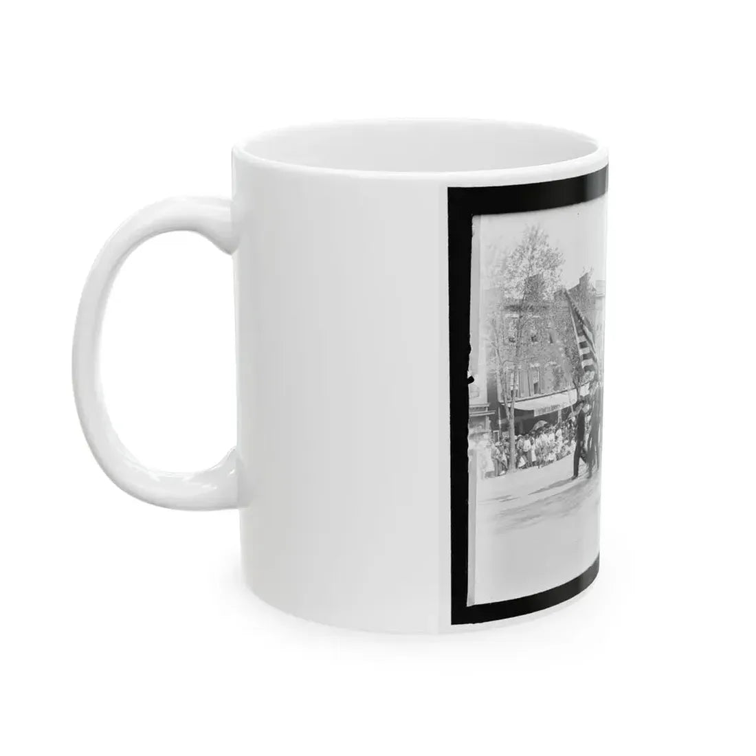 A G.A.R. Post In The Great Parade (U.S. Civil War) White Coffee Mug - Go Mug Yourself
