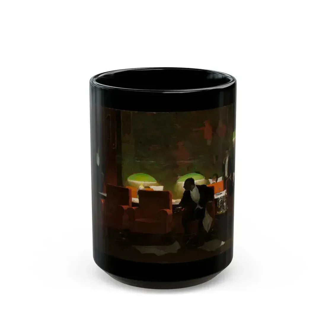 A Gentleman's Club, 1917 - Black Coffee Mug 15oz - Go Mug Yourself
