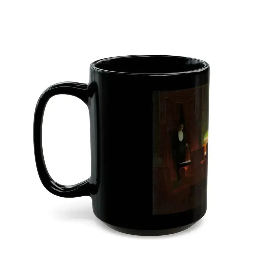 A Gentleman's Club, 1917 - Black Coffee Mug - Go Mug Yourself