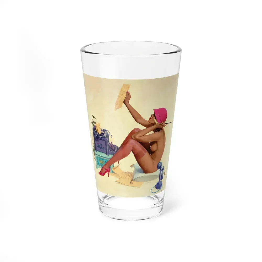 A Girl Like I, paperback cover, 1966 - Pint Glass 16oz 16oz - Go Mug Yourself