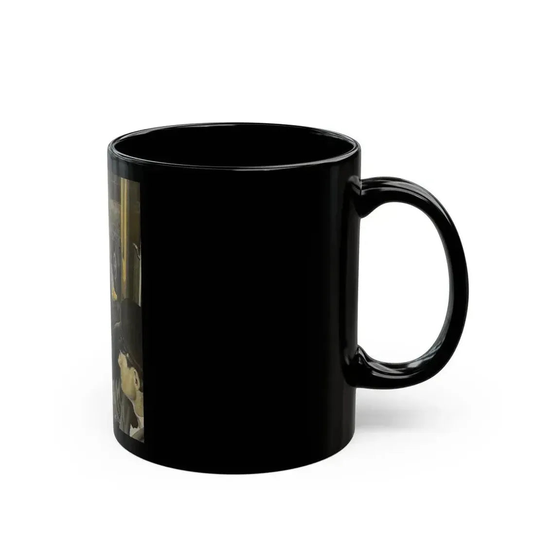 A Girl Like That, Argosy Magazine, August 1950 - Black Coffee Mug - Go Mug Yourself