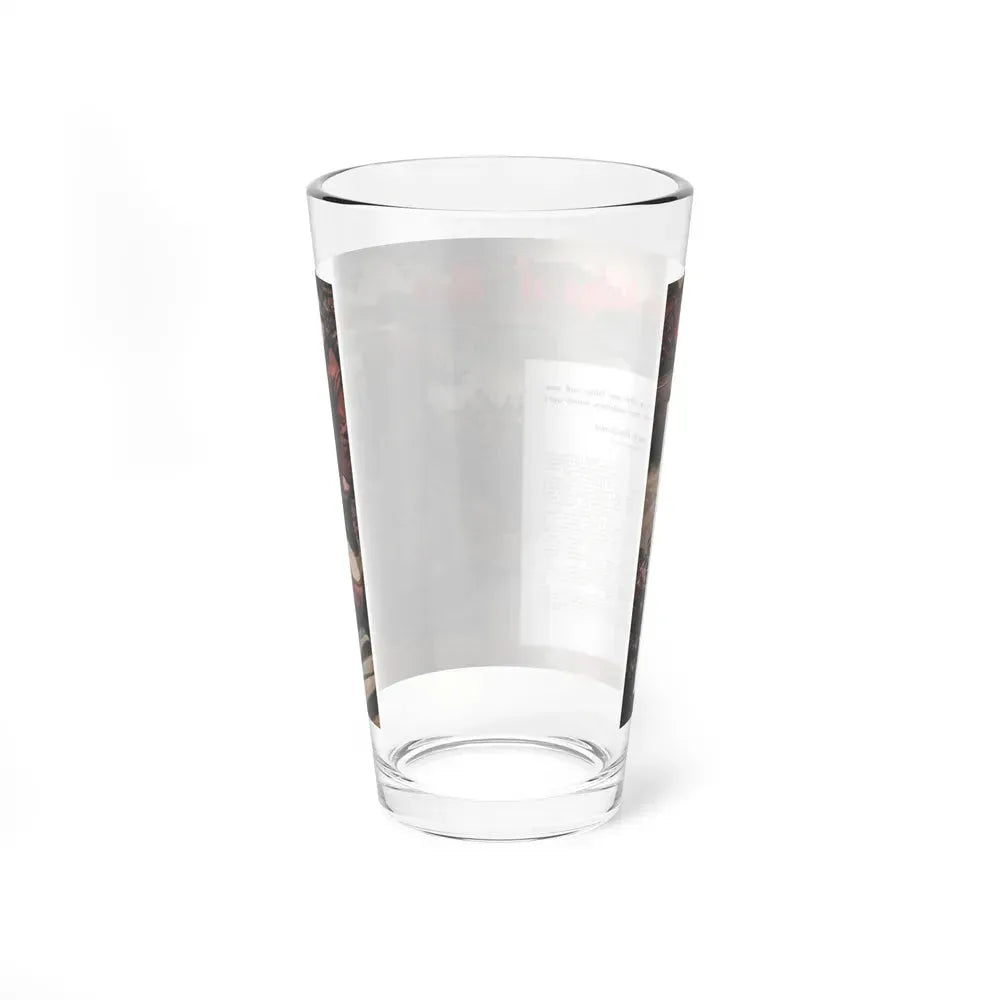 A Good Judge of Men, Cavalier, March 1953 (Magazine Illustration) Pint Glass 16oz - Go Mug Yourself